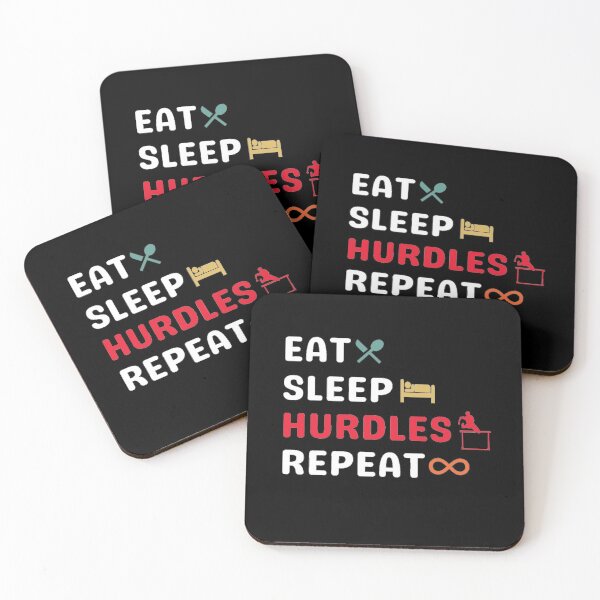 Item preview, Eat Sleep Hurdles Repeat designed and sold by brooklyntowner.