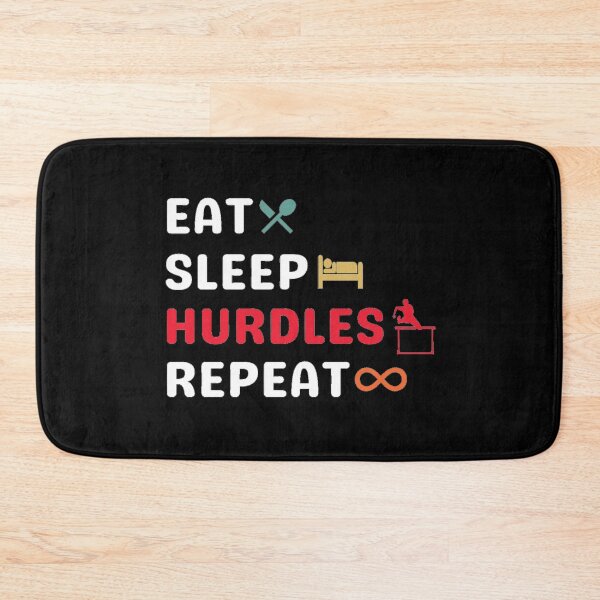 Item preview, Eat Sleep Hurdles Repeat designed and sold by brooklyntowner.