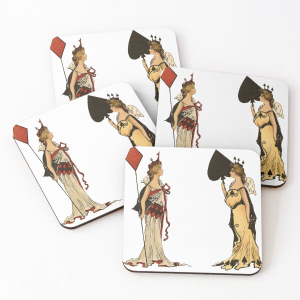 Item preview, Playing Card Queens - Queen of Diamonds Queen of Spades designed and sold by elevens.