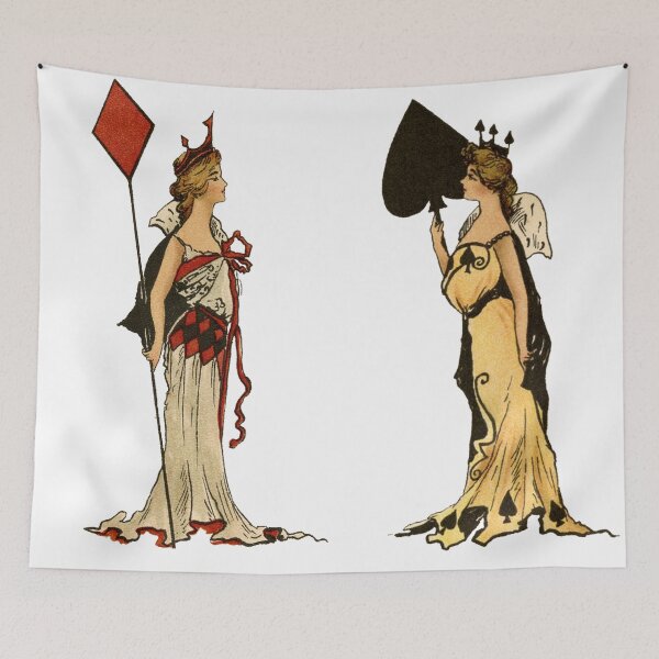 Item preview, Playing Card Queens - Queen of Diamonds Queen of Spades designed and sold by elevens.