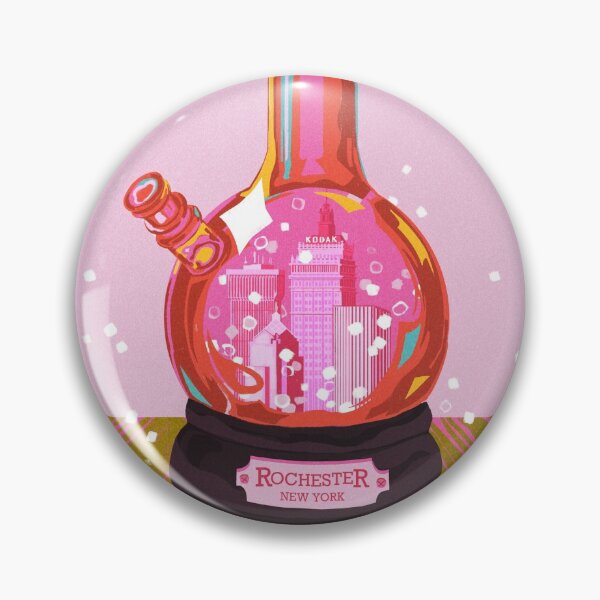 Item preview, Rochester Snowglobe - Pink designed and sold by dadderall.