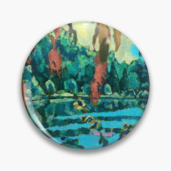 Item preview, Willows on the pond designed and sold by ChandlerArt.