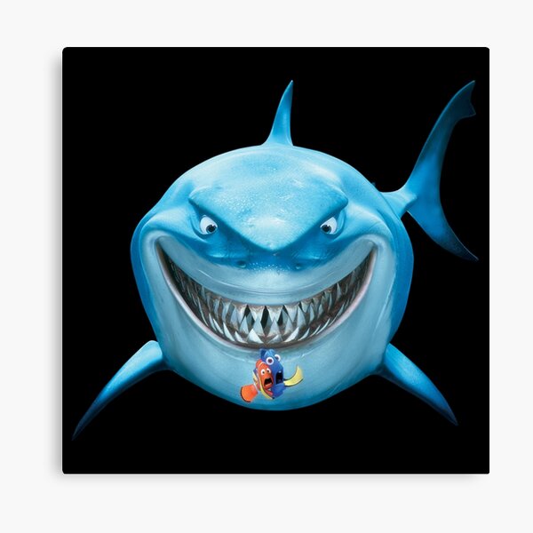Finding Nemo Bruce Canvas Prints for Sale