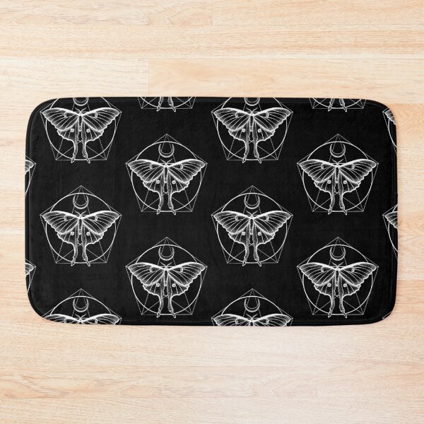 Item preview, Luna Moth Black Insect Crescent Moon Beautiful Elegant Design for Insect or Bug Lovers (s) designed and sold by OopteesLydia.