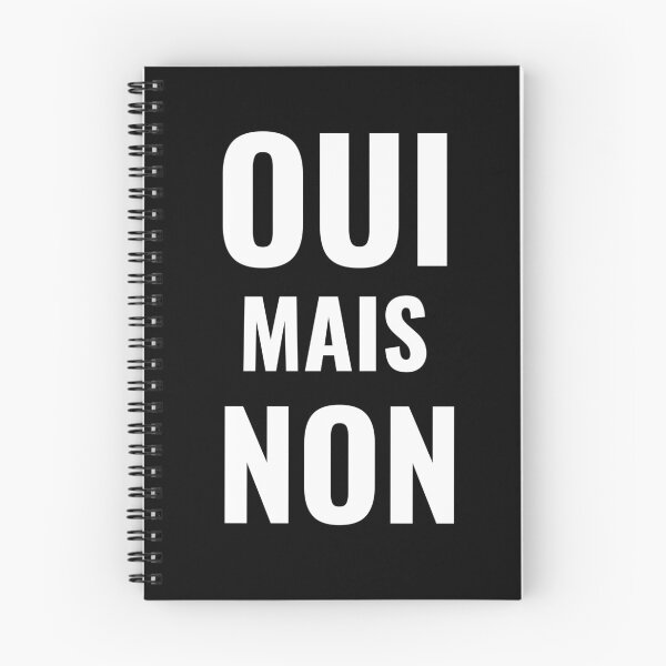 Item preview, Oui mais non - French Expression designed and sold by Sansmalice.