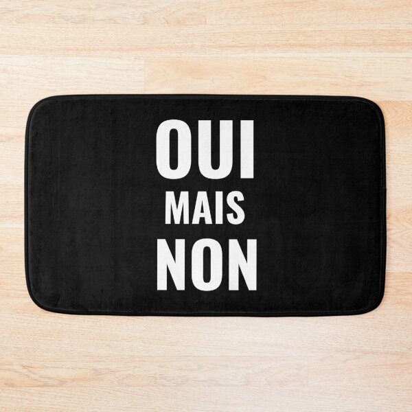 Item preview, Oui mais non - French Expression designed and sold by Sansmalice.