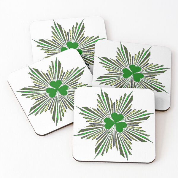 Item preview, St Patrick’s Day Art Irish Patty Shamrock Clover Green Power designed and sold by Midwest-Goods.