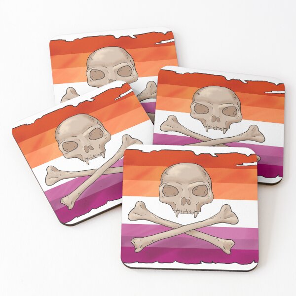 Item preview, Lesbian Flag Clear designed and sold by LouPF.