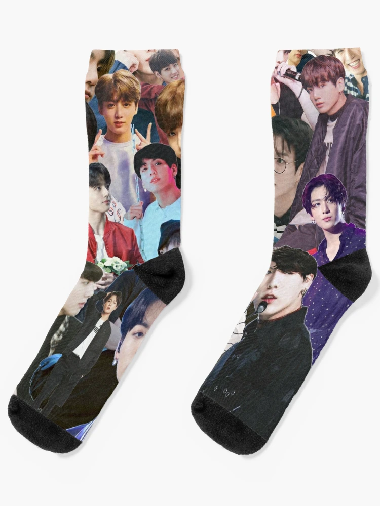 BTS IDOL Jungkook  Socks for Sale by fayetheartist