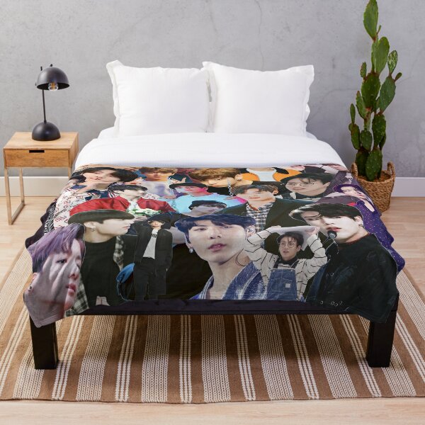 Collage Boy Throw Blankets | Redbubble