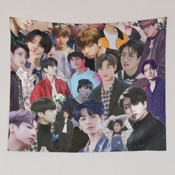 Item preview, Jungkook BTS collage designed and sold by MloBio.