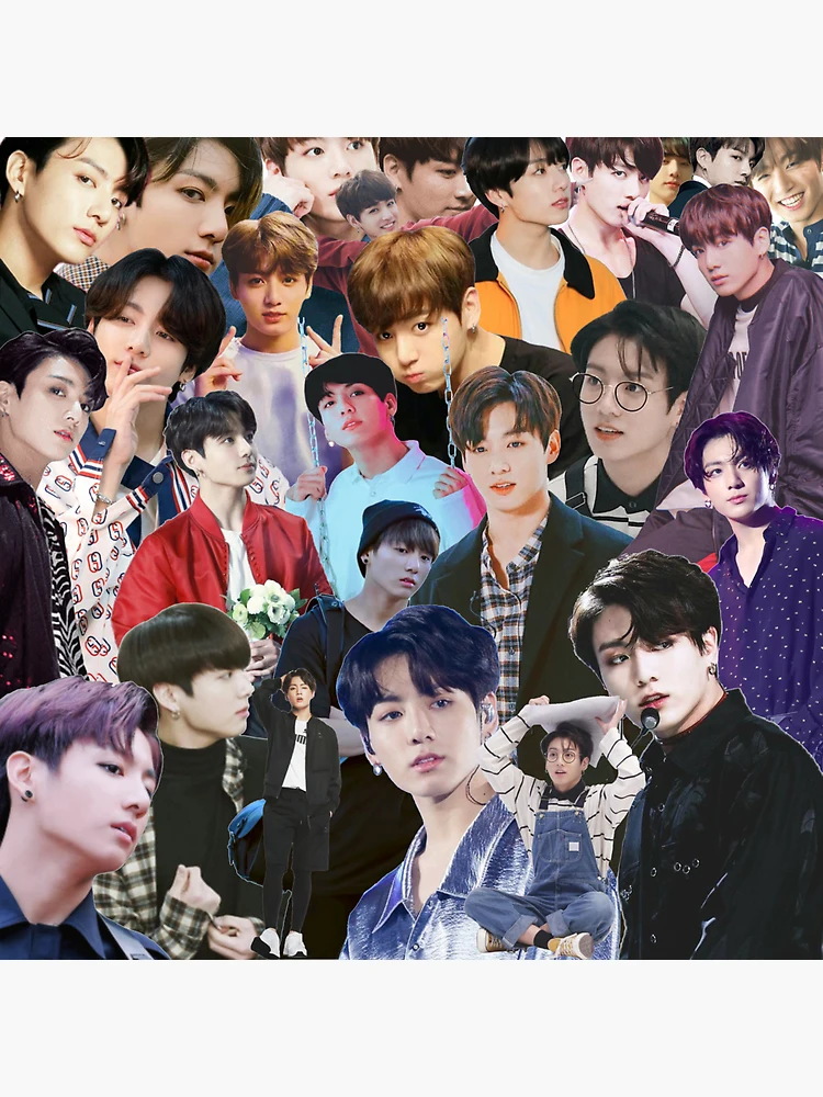 Jungkook BTS collage