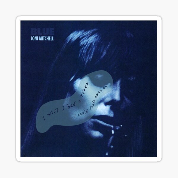 Item preview, River Joni Mitchell Lyrics designed and sold by tscarr.