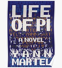 Life of Pi - Book Cover Design Poster