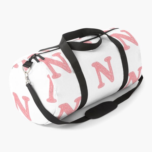 Item preview, N Initial / Monogram in Pink Floral designed and sold by MessyBestie.