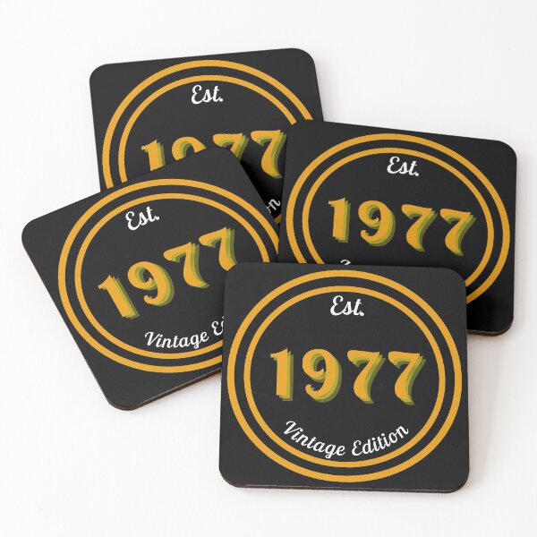 Item preview, Establecido en 1977 | Cumpleaños 44 años designed and sold by EarthReliant.