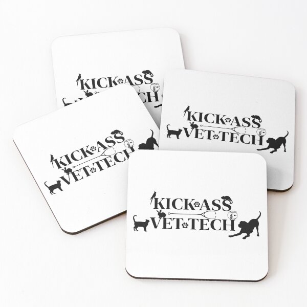 Item preview, Kick Ass Vet Tech designed and sold by Vet-Obsess.