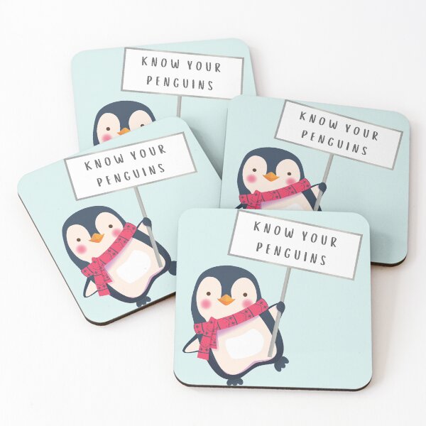 Item preview, know your penguins designed and sold by micraelle.