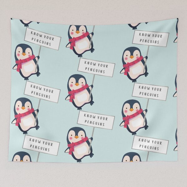 Item preview, know your penguins designed and sold by micraelle.