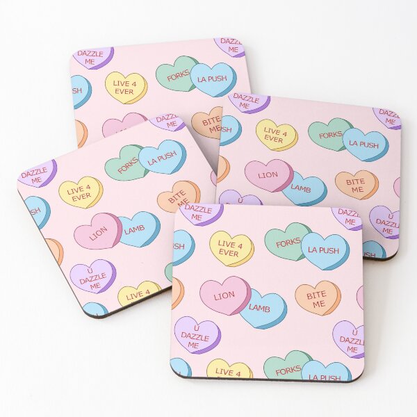 Item preview, Candy Hearts Pattern designed and sold by scrambledpegs.