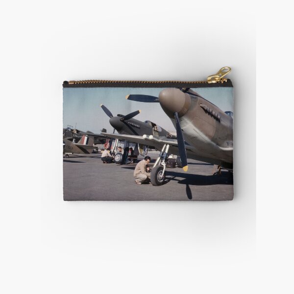 Item preview, P-51 Mustang Fighter Planes Preflight Check - California 1942 designed and sold by warishellstore.