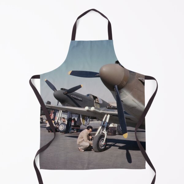 Item preview, P-51 Mustang Fighter Planes Preflight Check - California 1942 designed and sold by warishellstore.