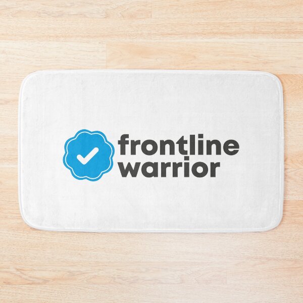 Item preview, Verified Check Frontline Warrior designed and sold by WASABISQUID.
