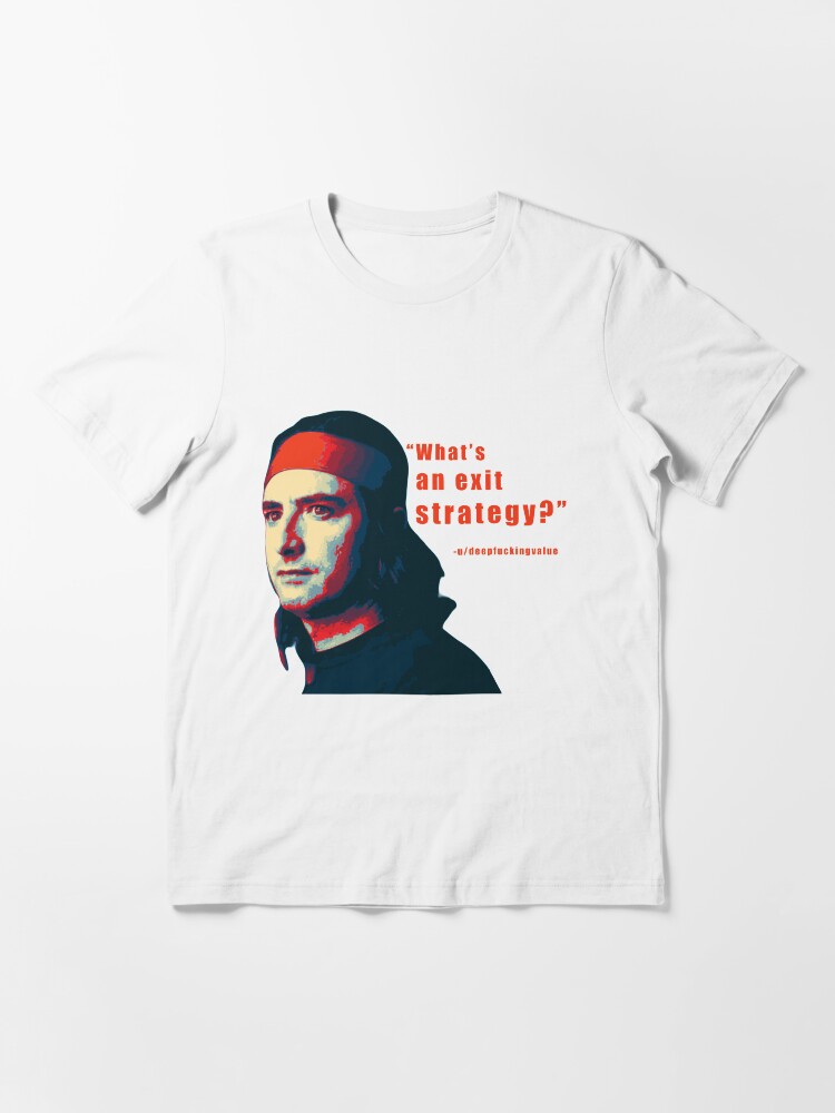 HOLD IT Deepvalue deepfuckingvalue wallstreetbets hero shorts squeeze wallstreet hope reddit roaring kitty merch Essential T Shirt