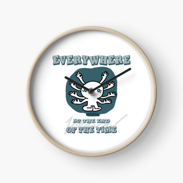 Item preview, Everywhere at the end of the time Light Blue designed and sold by Gawop.