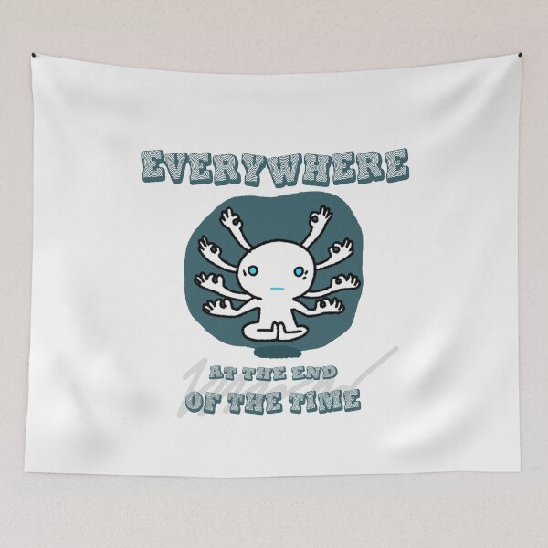 Item preview, Everywhere at the end of the time Light Blue designed and sold by Gawop.