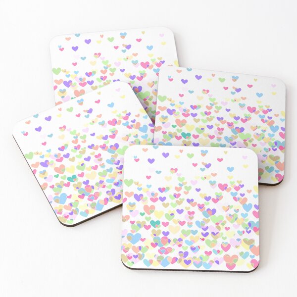 Item preview, Multicolor Hearts in Multitudes  designed and sold by AMGImpressions.