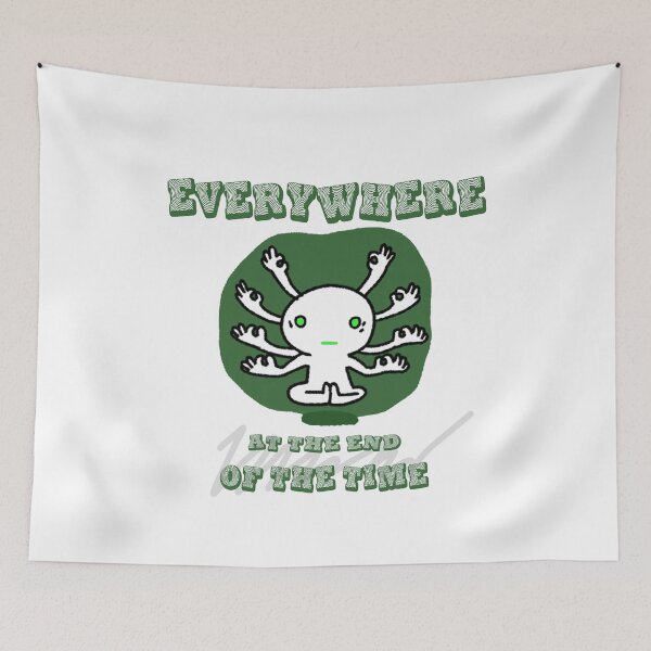 Item preview, Everywhere at the end of the time Light Blue designed and sold by Gawop.