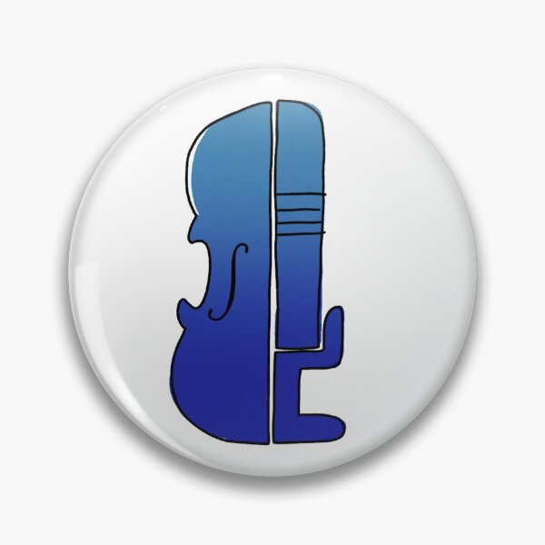 Item preview, Violin Mic Logo designed and sold by musiblepodcast.