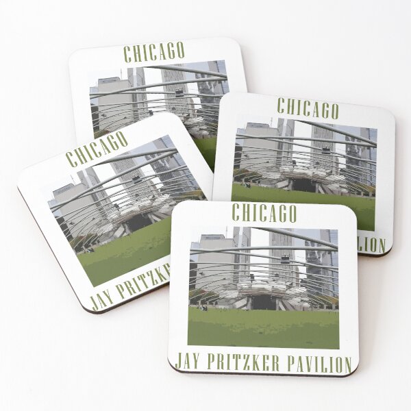 Item preview, Chicago Jay Pritzker Pavilion designed and sold by AMIABLEart.