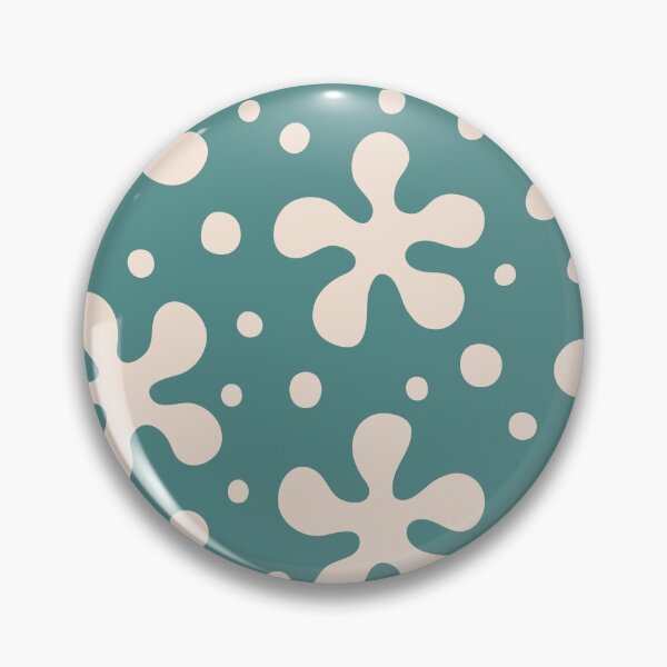 Item preview, Pretty Mid Century Modern Floral Pattern 843 designed and sold by tonymagnerart.