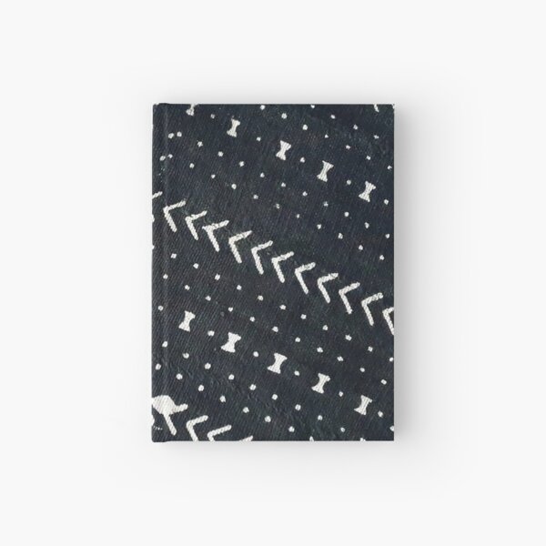 B&W Mudcloth 09 Hardcover Journal