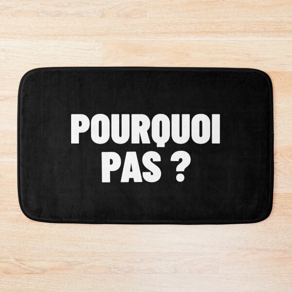 Item preview, Pourquoi pas? - French Expression designed and sold by Sansmalice.