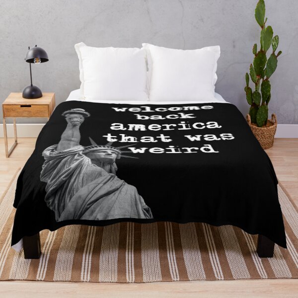 Item preview, WELCOME BACK AMERICA THAT WAS WEIRD designed and sold by Moueddene.