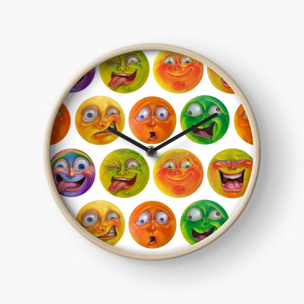 Jelly heads Clock