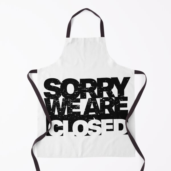 Item preview, Sorry we are closed - Information Notice designed and sold by Inc-Solutions.