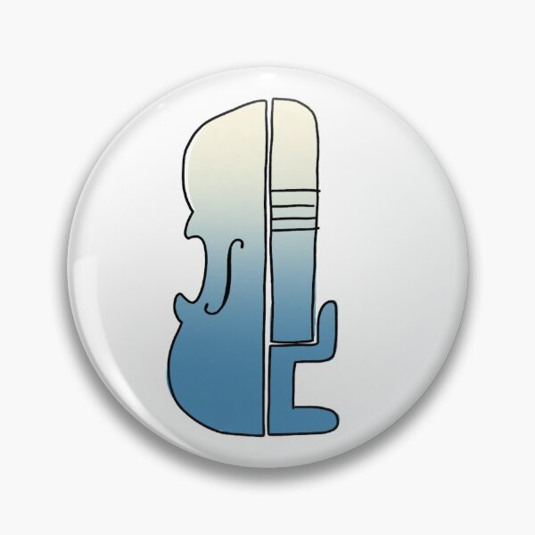 Item preview, Violin Mic Logo designed and sold by musiblepodcast.