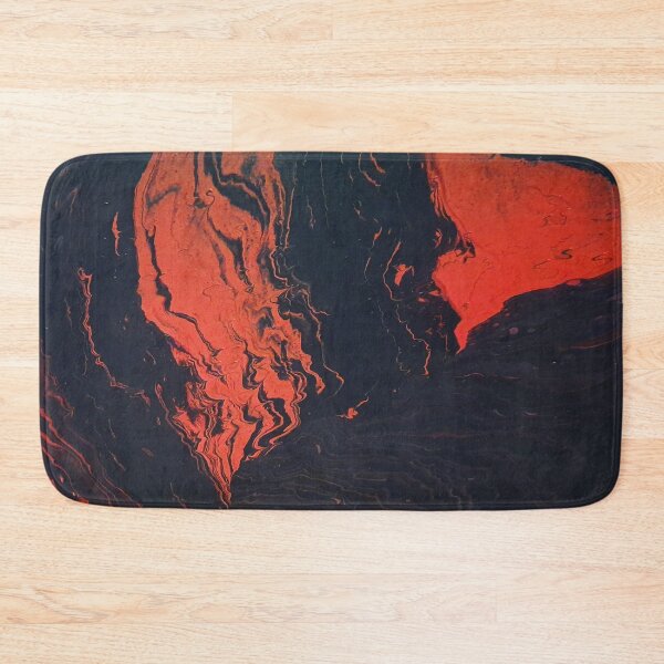 Item preview, Erupting crater expelling lava designed and sold by SergioMSArt.