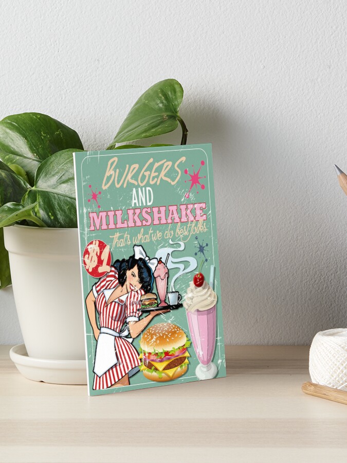 How would a 1950s-style American cheeseburger and fries stand up to todays?  Were the milkshakes real back then? - Quora