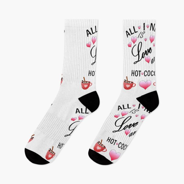 Item preview, All I need is love and hot cocoa designed and sold by Ripoubsb.