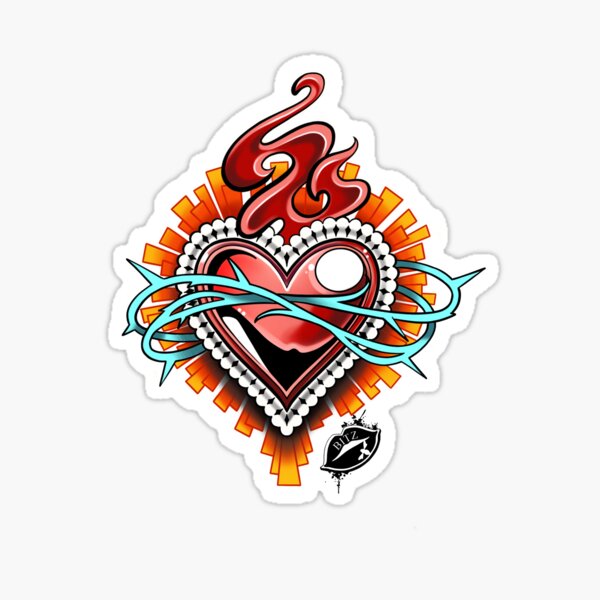 Item preview, Neotrad Heart designed and sold by Bitztattoo.
