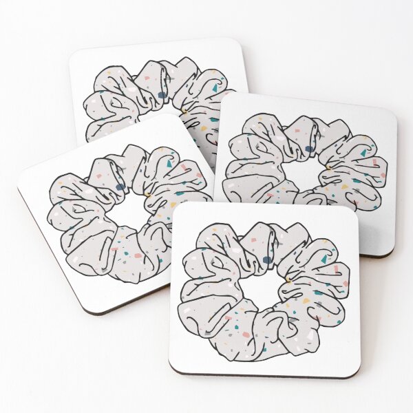 Item preview, Scrunchie print sticker designed and sold by Cutestickers23.