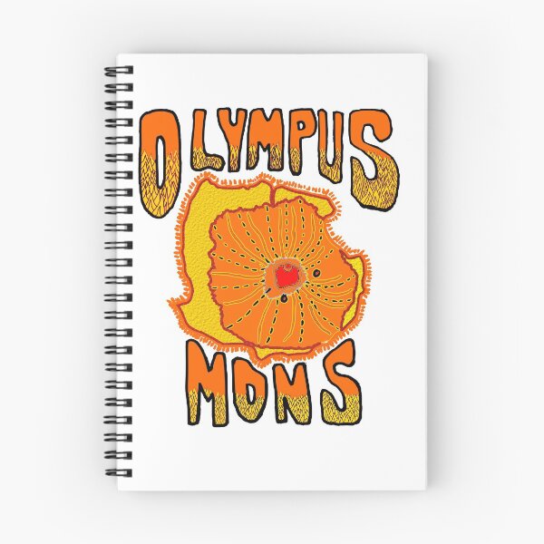 Item preview, Olympus Mons on fire designed and sold by Megaparsec-.