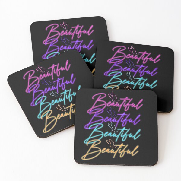 Item preview, Neon Beautiful-Black Background  designed and sold by Trendi61.