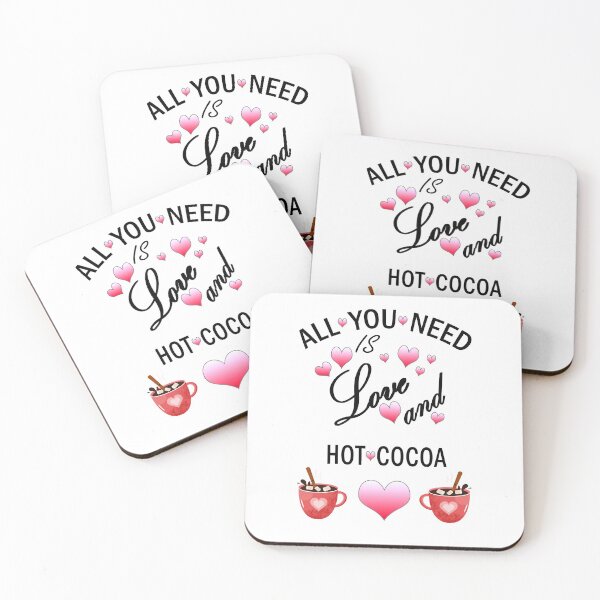 Item preview, All you need is love and hot cocoa designed and sold by Ripoubsb.
