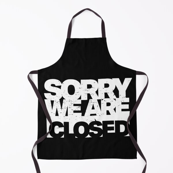 Item preview, Sorry we are closed - Information Notice designed and sold by Inc-Solutions.